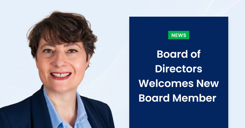 Board of Directors Welcomes New Board Member