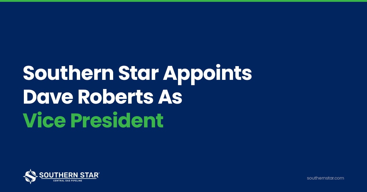 Southern Star appoints Dave Roberts as Vice President of Commercial Services & Strategy